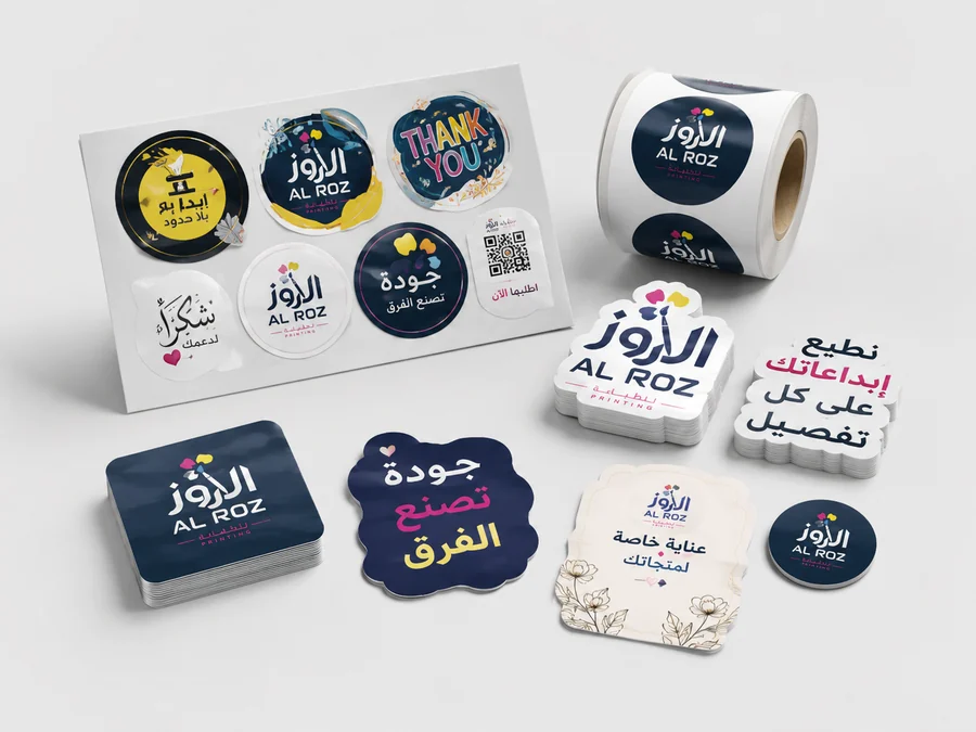 استيكرات وليبل
